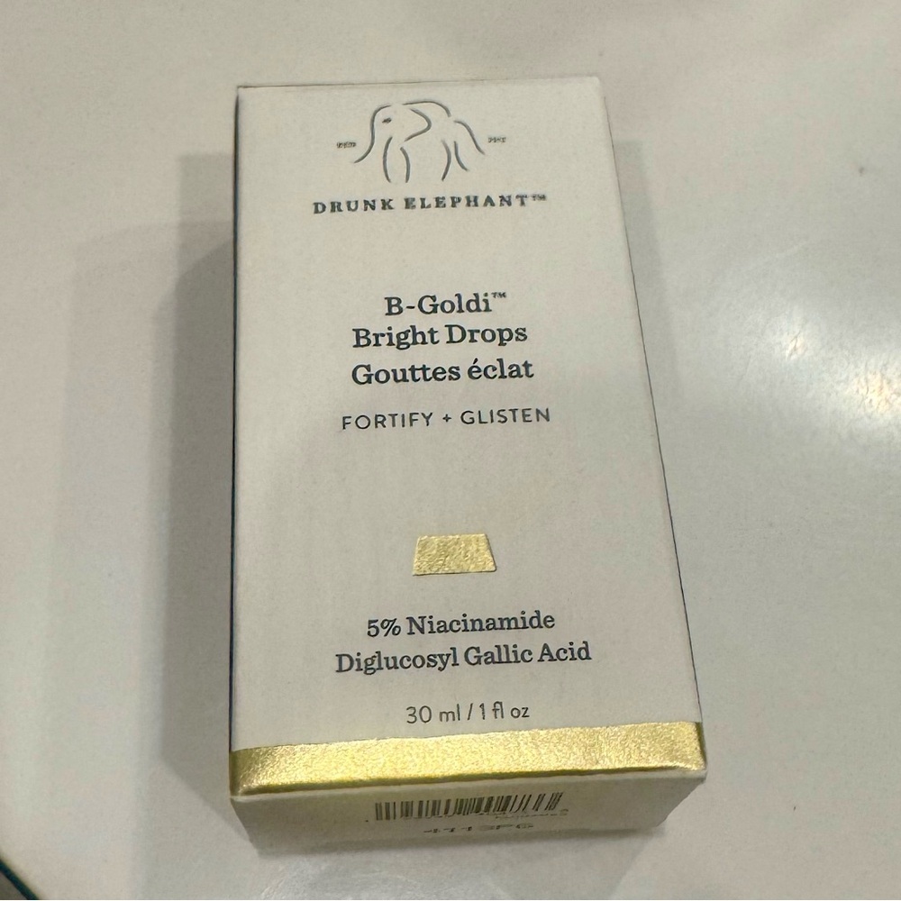 Drunk Elephant B-Goldi Bright Drops 5% Niacinamide Diglucosyl Gallic Acid